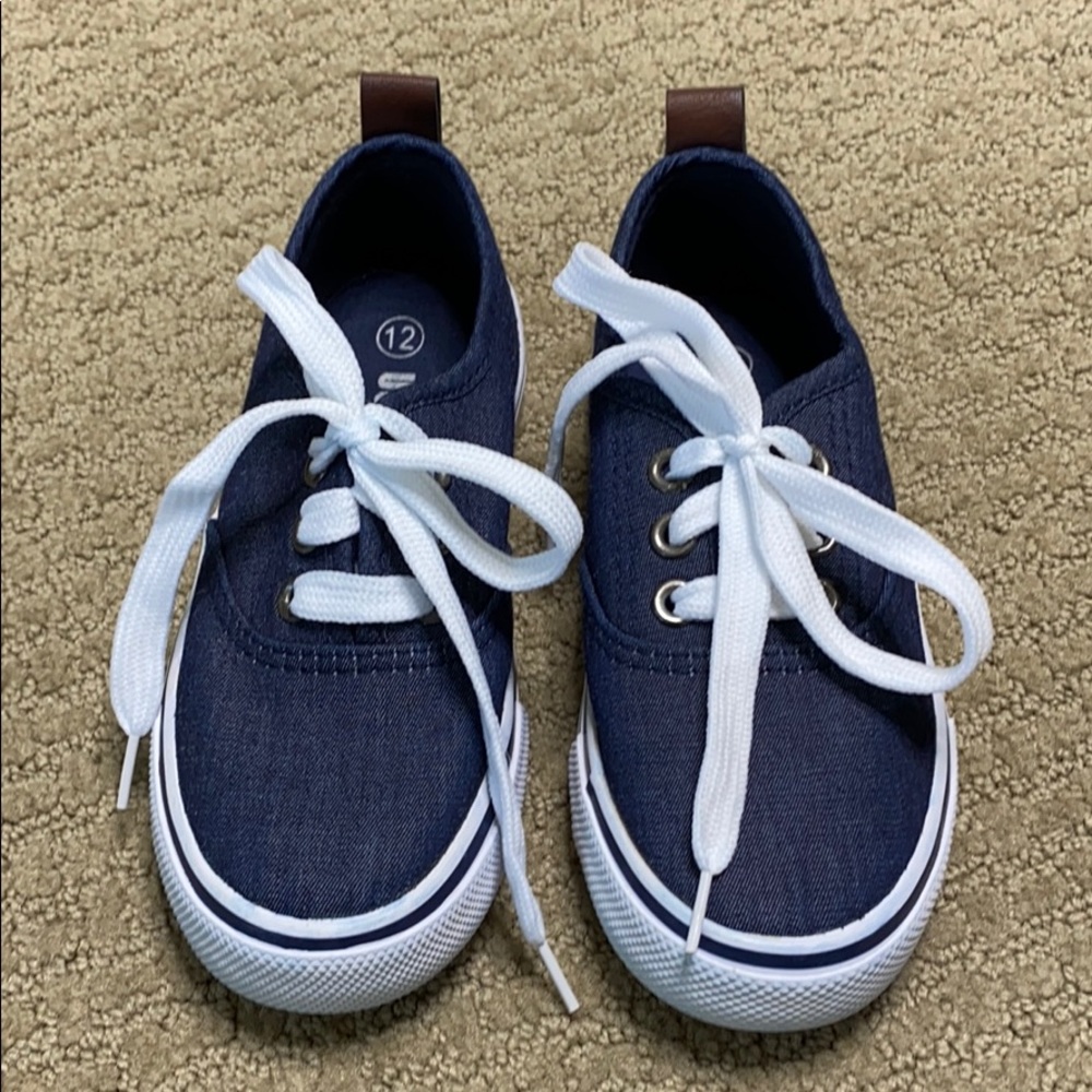 Blue canvas Boys Sneakers